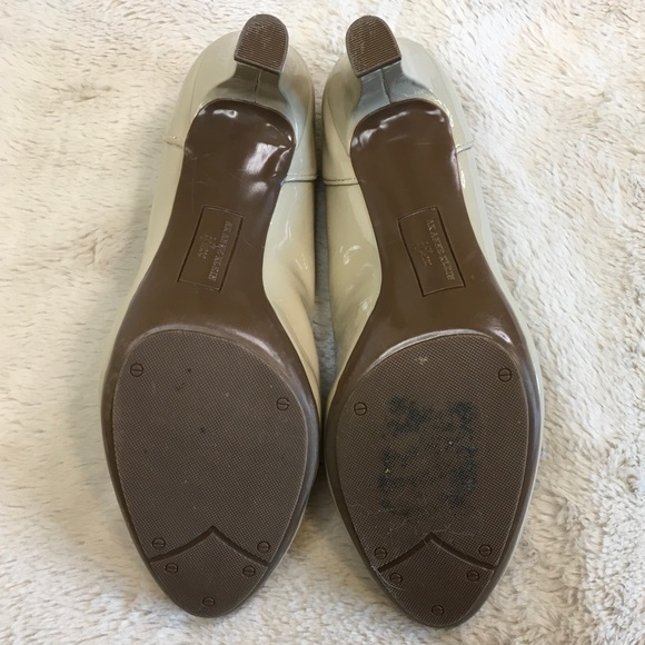 Anne Klein AK7 Codie Nude Faux Patent Pumps Size 9 - Picture 10 of 12